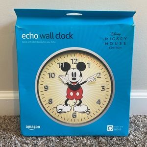 New echo Disney wall clock